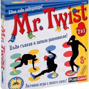 Картонена игра Mr. Twister - Детска парти игра