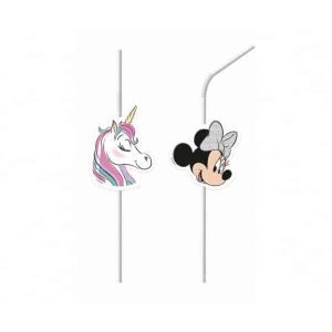 Парти сламки Minnie Mouse Unicorn
