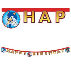 Банер с надпис Happy Birthday