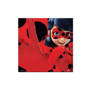 Парти салфетки Miraculous Zag Ladybug