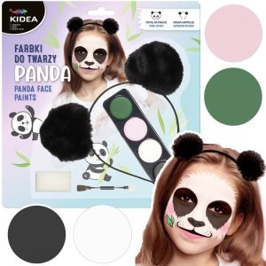 Комплект бои за лице с диадема за глава Kidea PANDA