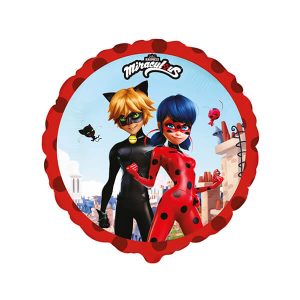 Балон фолио Miraculous - Street: Калинката и котарака