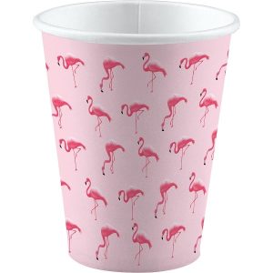 Картонени чаши Flamingo Paradise