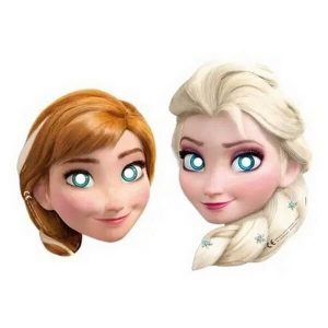 Парти маски FROZEN SPIRIT, 6 броя в опаковка