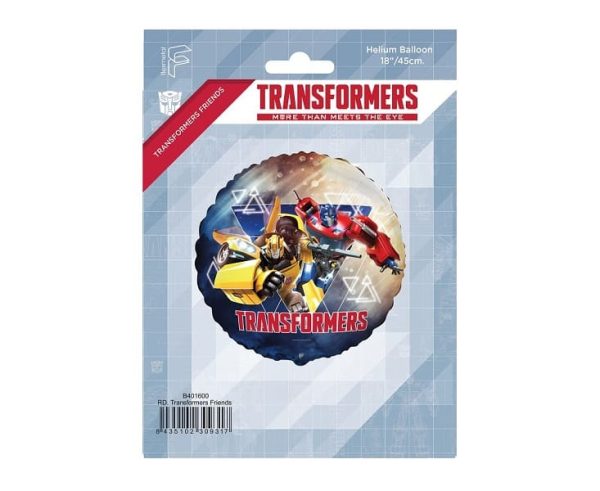 Фолиев балон Transformers - Friends, FX, 45 см, кръг, пакетиран