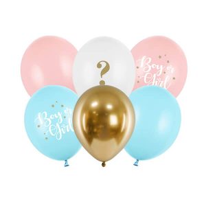 Балони 30 cm, Boy or Girl, mix