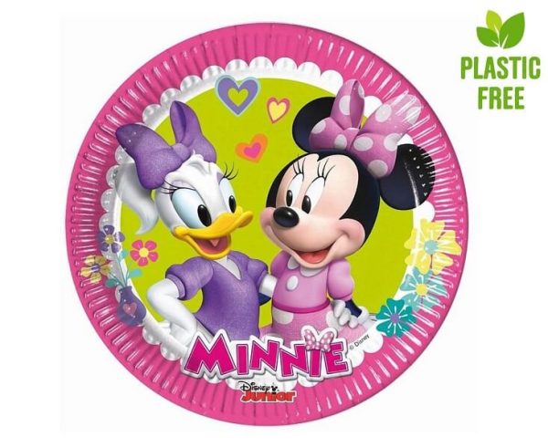 Парти чинии Minnie Happy Helpers, 20 см, 8 броя