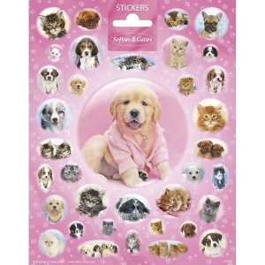 Комплект стикери Dogs Cuties Puppies, сладки кучета, 156х200мм