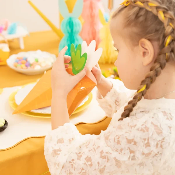 Кутия за бонбони и лакомства моркови 6 броя, Направи си сам – Изображение 8