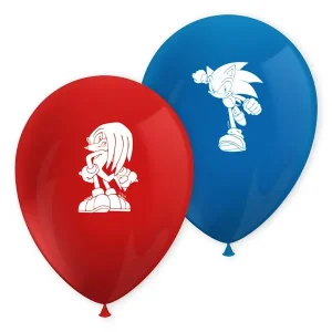Балони Соник таралежа SONIC, 30 см, 8 броя