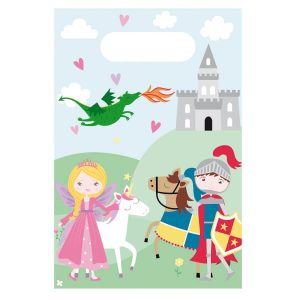 Торбички за лакомства Princess & Knight, 8 броя