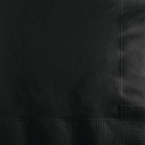 Хартиени салфетки BLACK VELVET, черно кадифе, 33х33 см, 20 броя