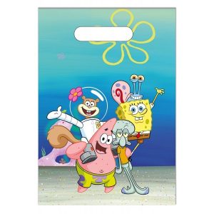 Парти торбички SpongeBob, 6 броя