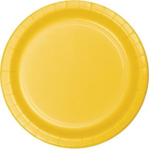 Чинии YELLOW, жълти, 18 см, 8 броя