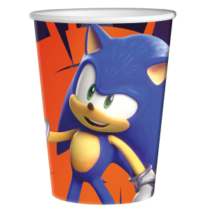 Парти чаши таралежа Sonic, 250 мл, 8 броя