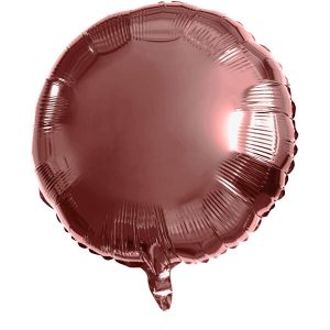 Фолиев балон Кръг, бронз, 45см