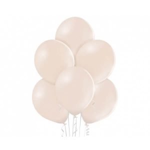 Балони Belbal B105, 30 см, пастел, Алабастър, 50 броя