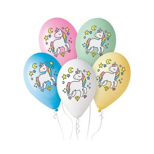Балони Unicorn Magic night, 5 броя