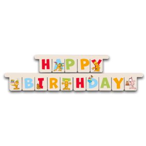 Банер с надпис Happy Birthday Гарфилд, 3 метра