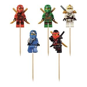 Комплект топери Ninjago, 10 броя