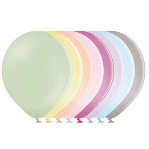 Пастелни балони Макарон Belbal, B85, 27см, 100 бр
