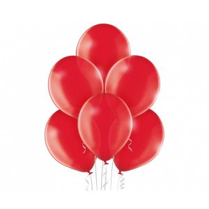 Прозрачни балони Belbal B105, Royal Red, B105, 30 см, червени