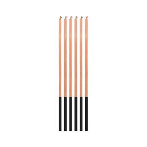 Свещи розово злато Magic Flames, B&C, 3x3x150mm, 6 бр.