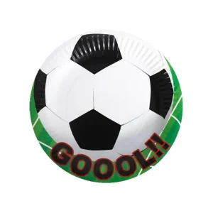 Парти чинии Football, 23 см, 10 броя