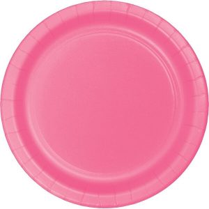 Чинии CANDY PINK, бобонено розово, 23 см, 8 броя