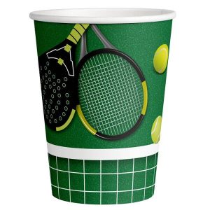 Картонени чаши Тенис, 8 броя