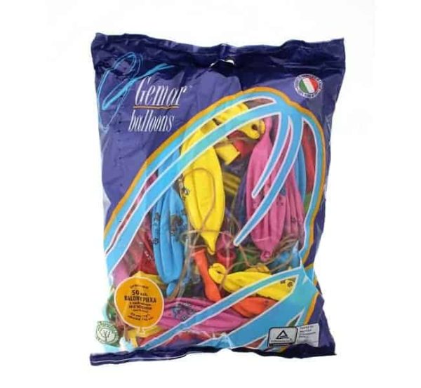 Балони топка с ластик, Картинки, микс – Изображение 2