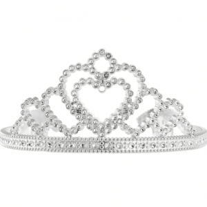 Диадема на принцеса, сребриста