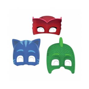 Парти маски PJ mask, 6 броя микс