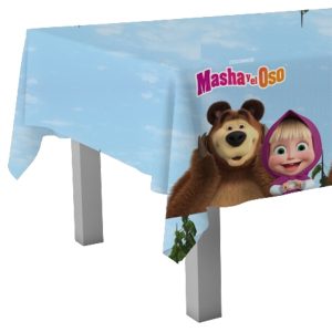 Парти покривка Маша и мечока, 120 х 180 см