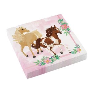 Салфетки Beautiful Horses, 33 х 33 см, 20 броя