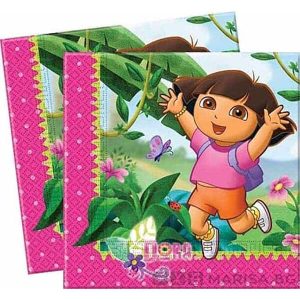 Салфетки DORA'S ADVENTURES, 20 броя