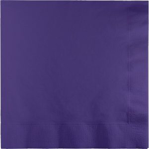 Салфетки PURPLE, лилави, 33х 33 cm, 20 броя