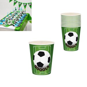 Картонени чаши Football, 10 броя