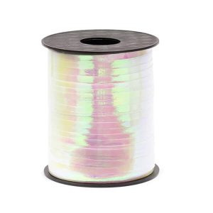 Лента за балони преливаща, бяла, 225 м