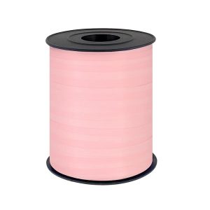 Лента за балони розова, пастел, 225 м