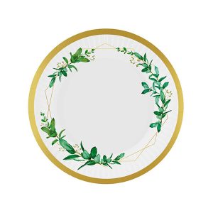 Парти чинии Celebrate (листа), 18 см, 6 бр.