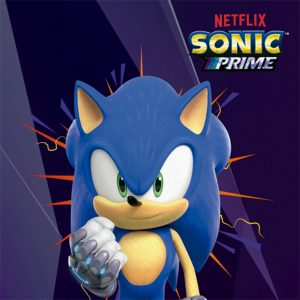 Парти салфетки Соник таралежа Sonic, 33х33 см, 20 броя