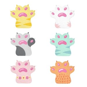 Салфетки Cats Paws, Котешки лапички, 32х32см, 12 броя