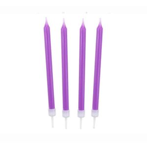 Свещи за рожден ден лавандула, 10/10, 8.6 см