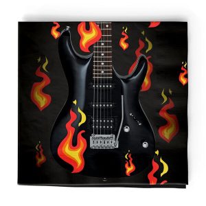 Салфетки Rock and Roll, 33см, 20 броя