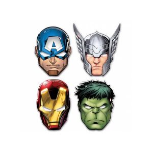 Парти маски Avengers Отмъстителите, 6 броя