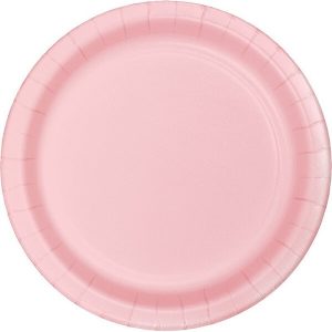 Чинии CLASSIC PINK, розови, 23 см, 8 броя