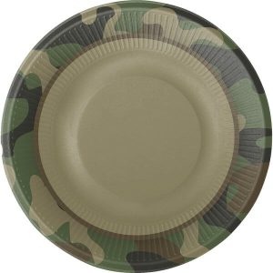 Чинии Camuflaje, 18 см, 8 броя