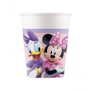 Картонени чаши Minnie Mouse, 200 ml, 8бр.