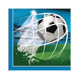 Парти салфетки с топка, Soccer Fans, 20 броя